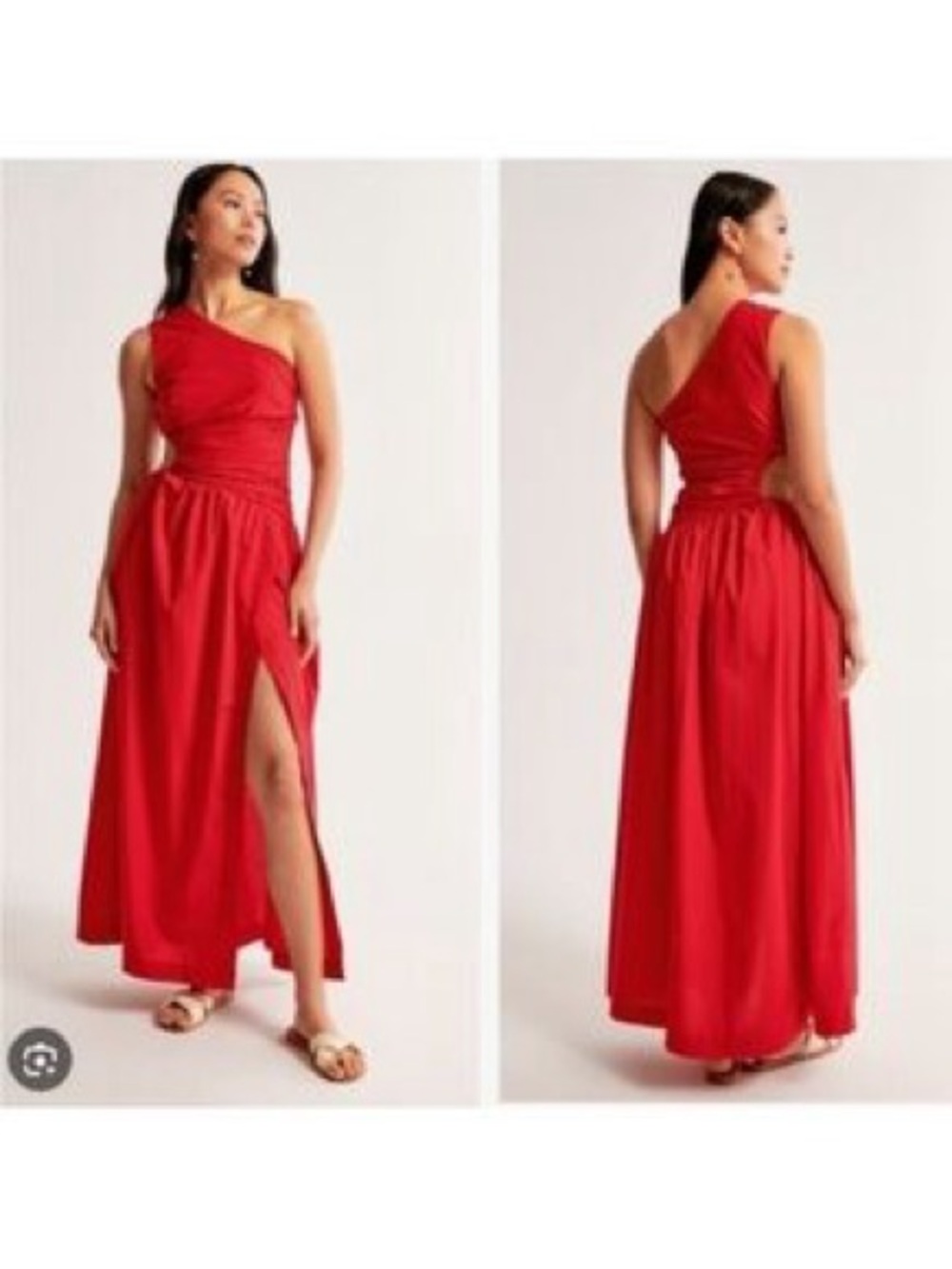 NWT Abercrombie One Shoulder Maxi Dress ❤️